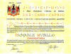 Diploma di Commendatore dell'Ordine Equestre del Santo Sepolcro di Gerusalemme. 