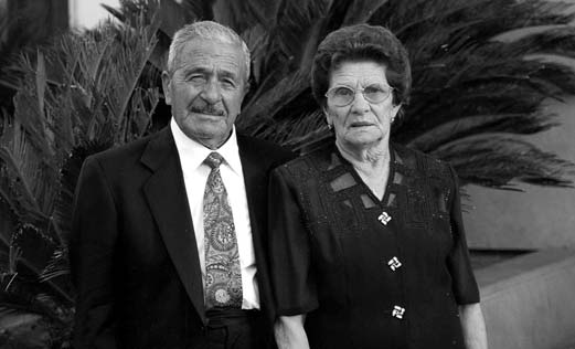 Domenico Perrone e Grazia Guidotti (foto La Gazzetta del Mezzogiorno)