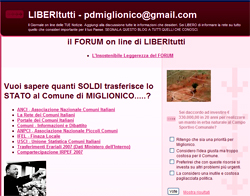Liberi tutti: il nuovo spazio internet per  Miglionico: www.miglioniconews.blogspot.com, un blog per ottenere notizie e commentare fatti locali.