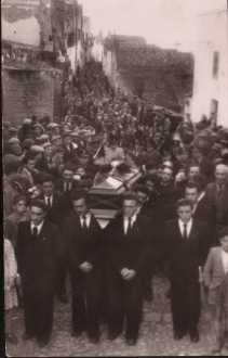 Il funerale di Giuseppe Novello