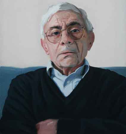 Mimmo Centonze, Il padre dell'artista, 2003, olio su tela