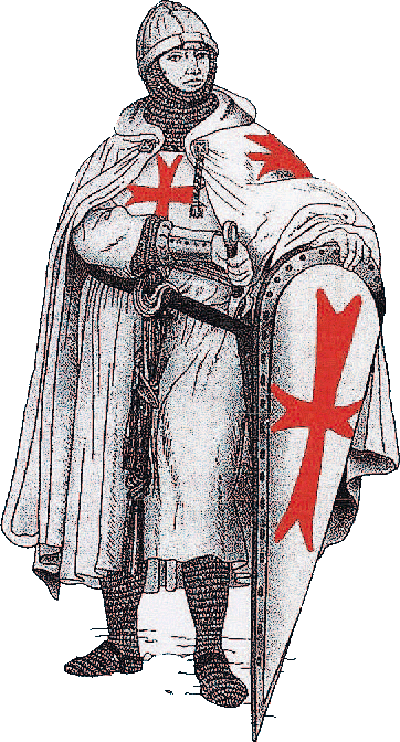 Un'immagine dei Templari (Da: La Gazzetta del Mezzogiorno)