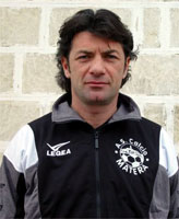 Nicola Peragine, allenatore del Miglionico Calcio